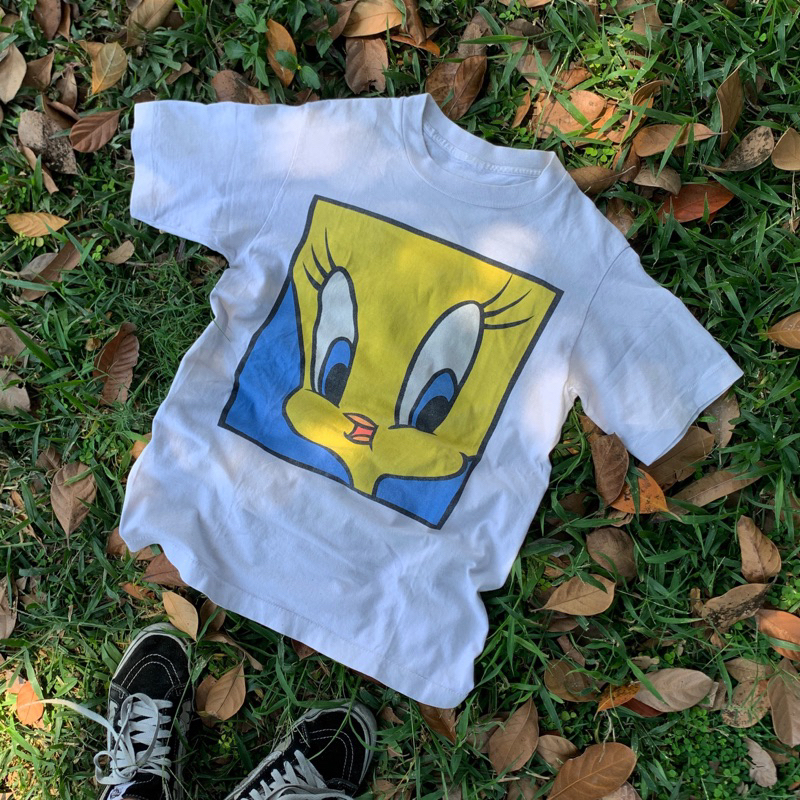 Vintage tweety sibgle bingle second tee / kaos bekas