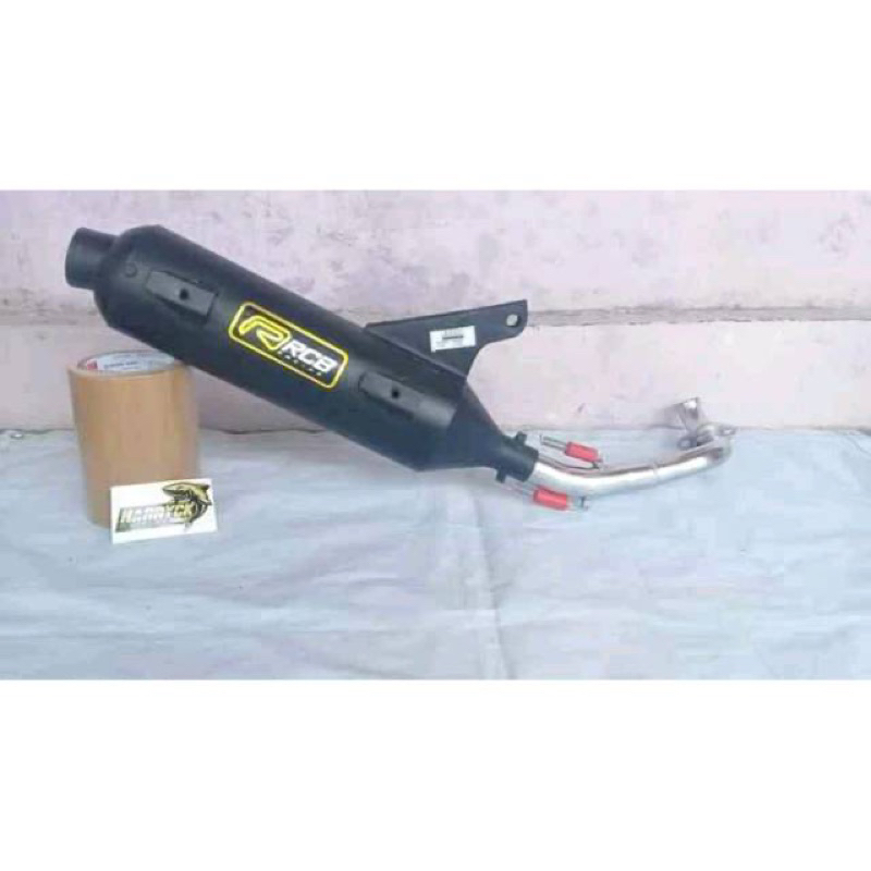 knalpot rcb belahan ngebas buat Mio sporty Mio J Mio m3 fino ada