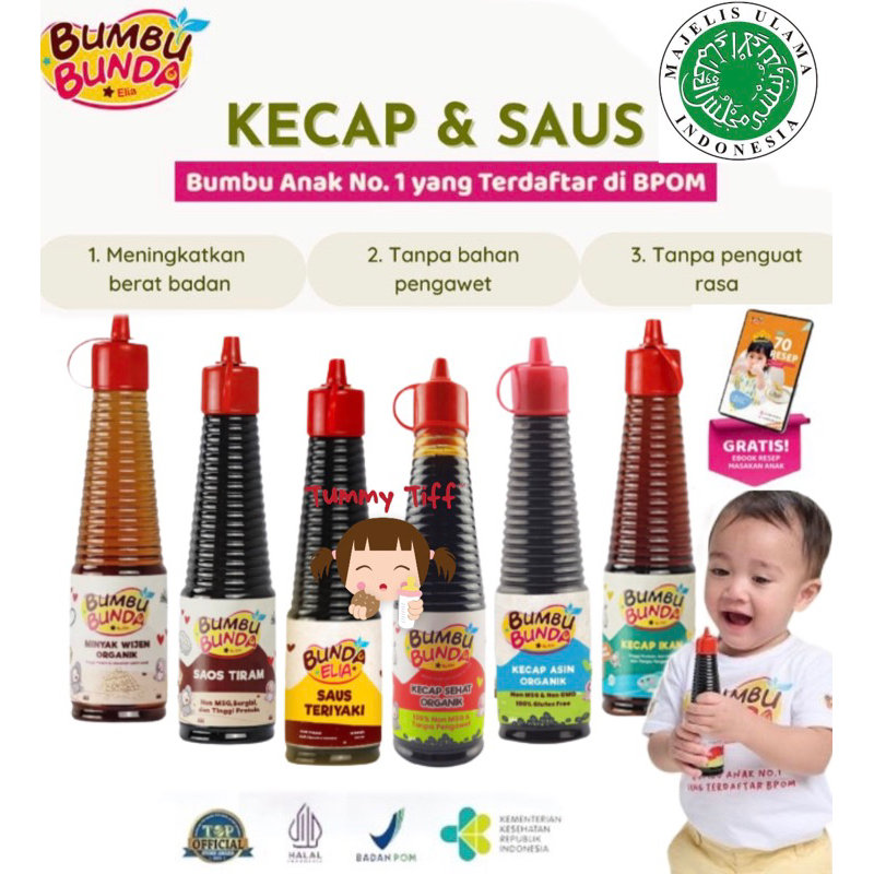 

Bumbu Bunda Kecap Bumbu Bunda Kecap MPASI Anti GTM Kecap Bayi Kecap Organik MPASI plum blum Penambah Nafsu Makan Penambah Berat Badan BB Booster MPASI Bayi Anti GTM Saos Tiram Minyak Wijen Kecap teriyaki yakiniku Kecap manis Kecap Asin