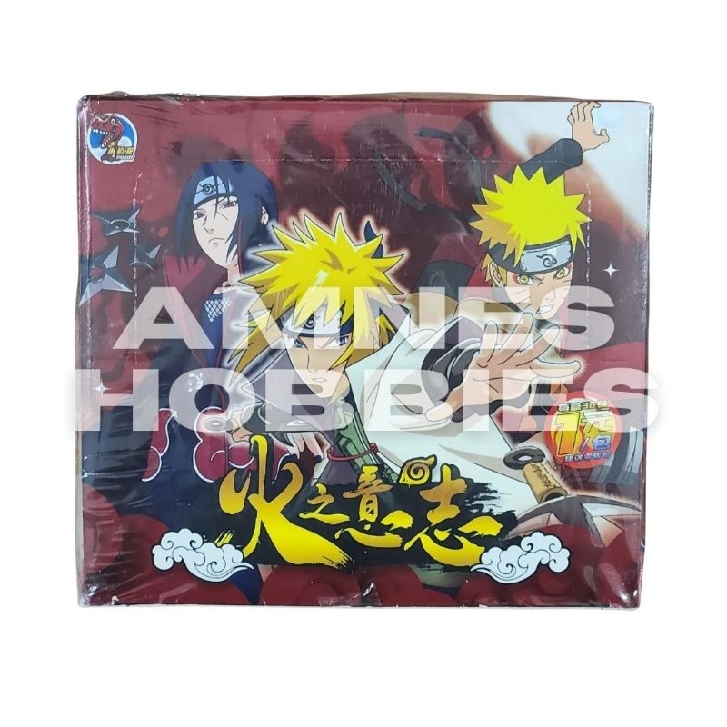 Naruto Shippuden Red Legendary 1 Booster Box (36) Merah Naruto Sasuke Card Kartu Booster Pack Little