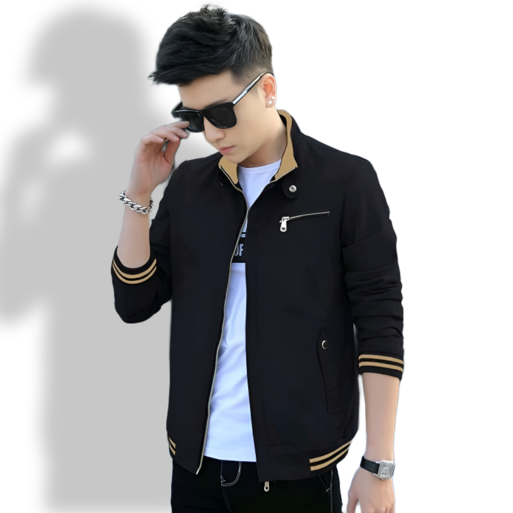 Jaket bomber casual pria original