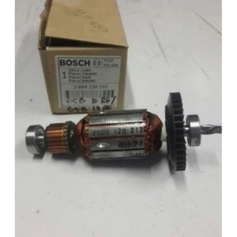 Armature / Angker / Angkur / Rotor Mesin Bor Bosch GSB 13 RE GSB 10 RE Original