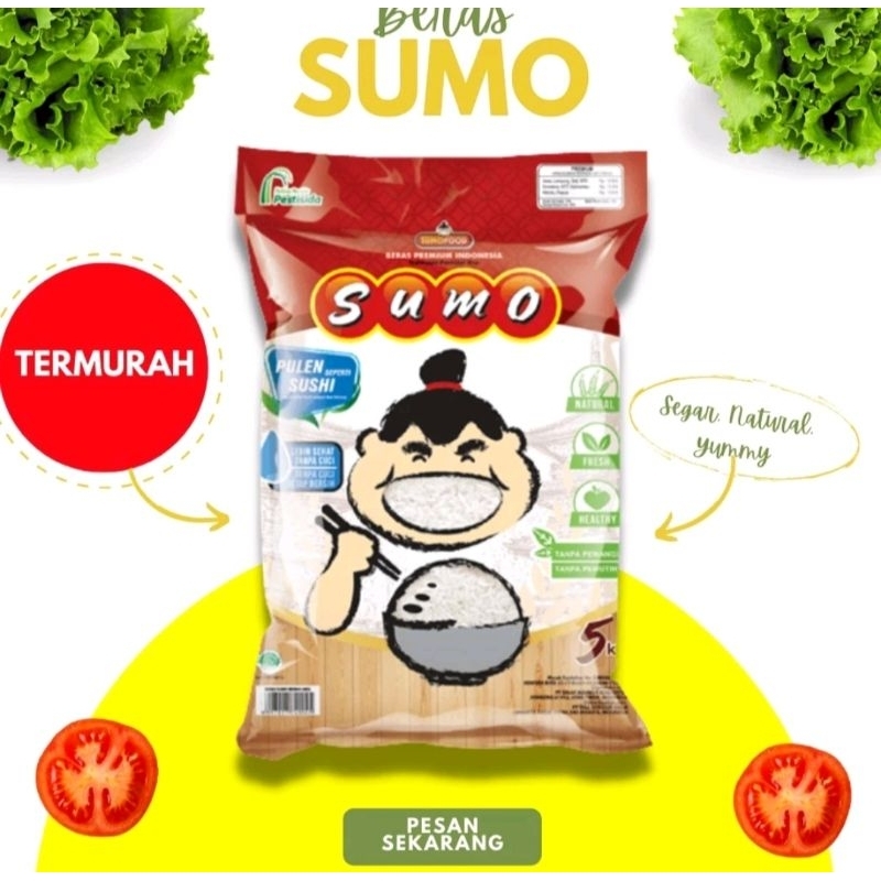 Beras Sumo termurah / beras sumo merah hijau kuning/beras shusi