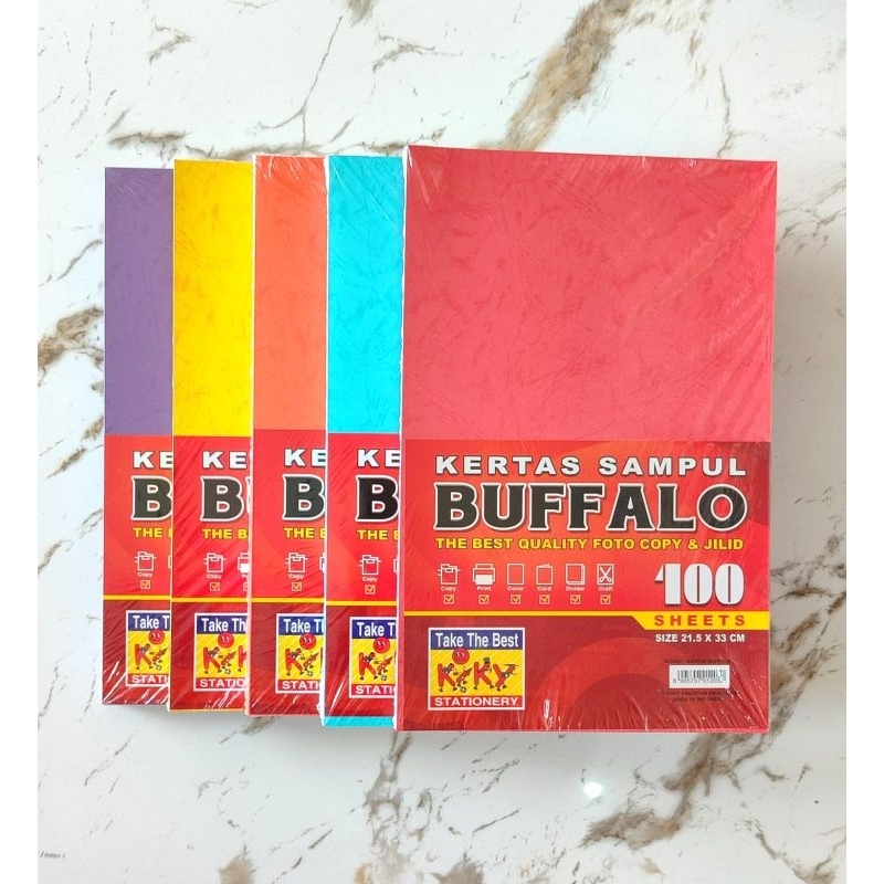 

SLM7 Cover Bufalo Motif / Sampul Jilid KIKY ( 1 Pak / 100 Lembar )