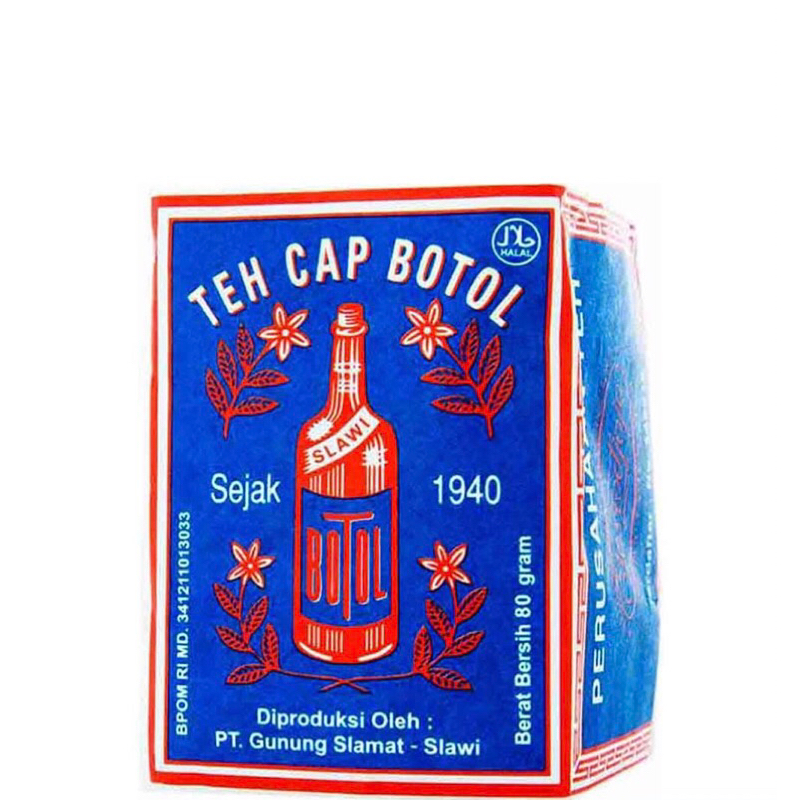 

Teh Cap Botol 80g Biru