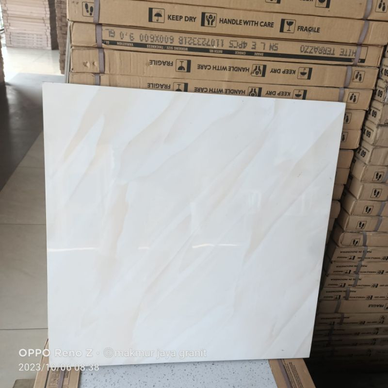 Granit Lantai 60x60 mirella white/indogres
