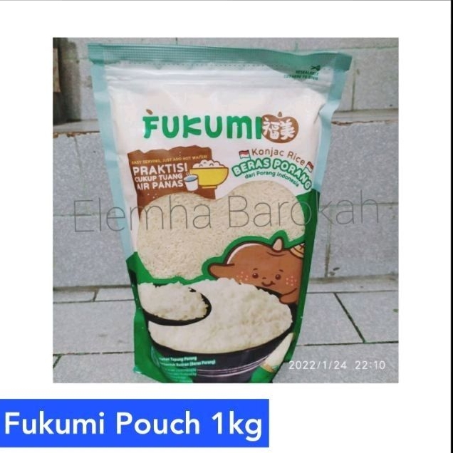 

Fukumi Beras Porang Pouch 1Kg 1 Kg