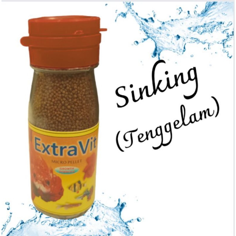 Makanan Ikan EXTRAVIT Micro Pellet Terapung / Floating