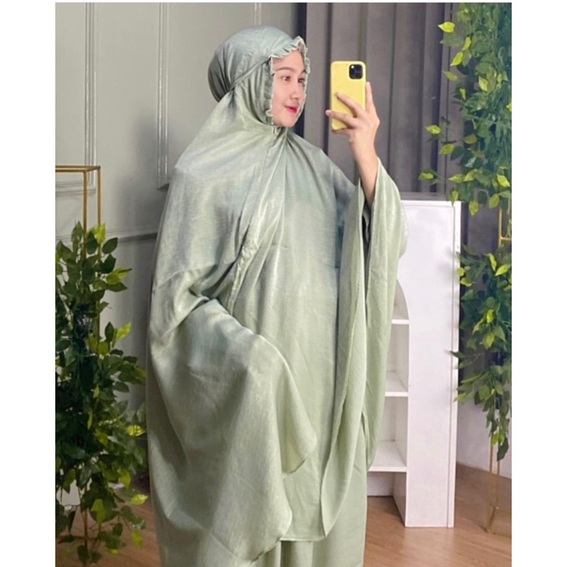 Paramitawear - Mukena Maryam Set Prayer Santorini Premium
