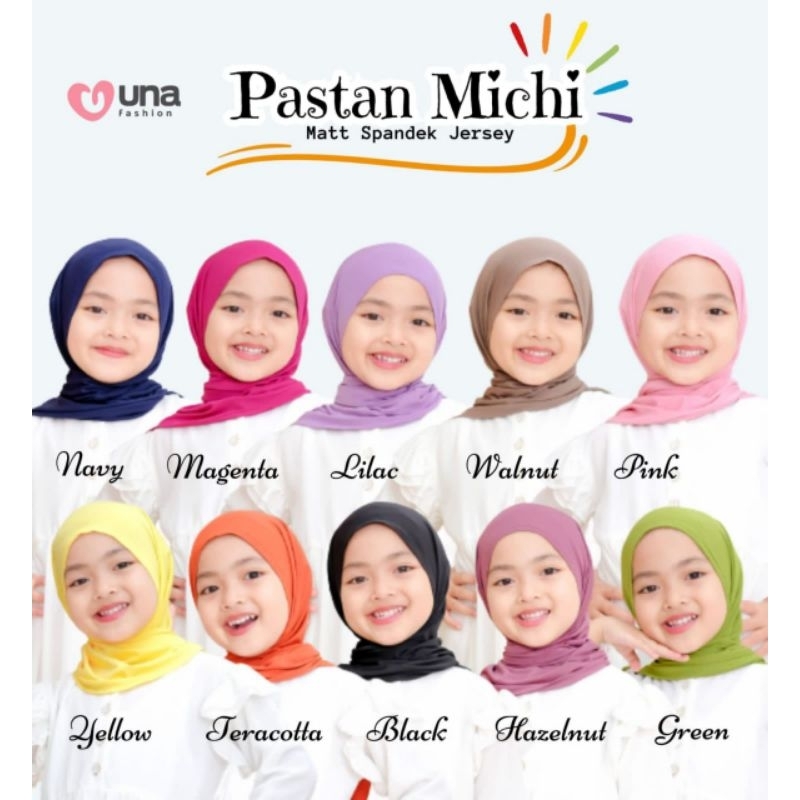 Pastan michi Una fashion || pastan segitiga || pastan anak || pastan daily