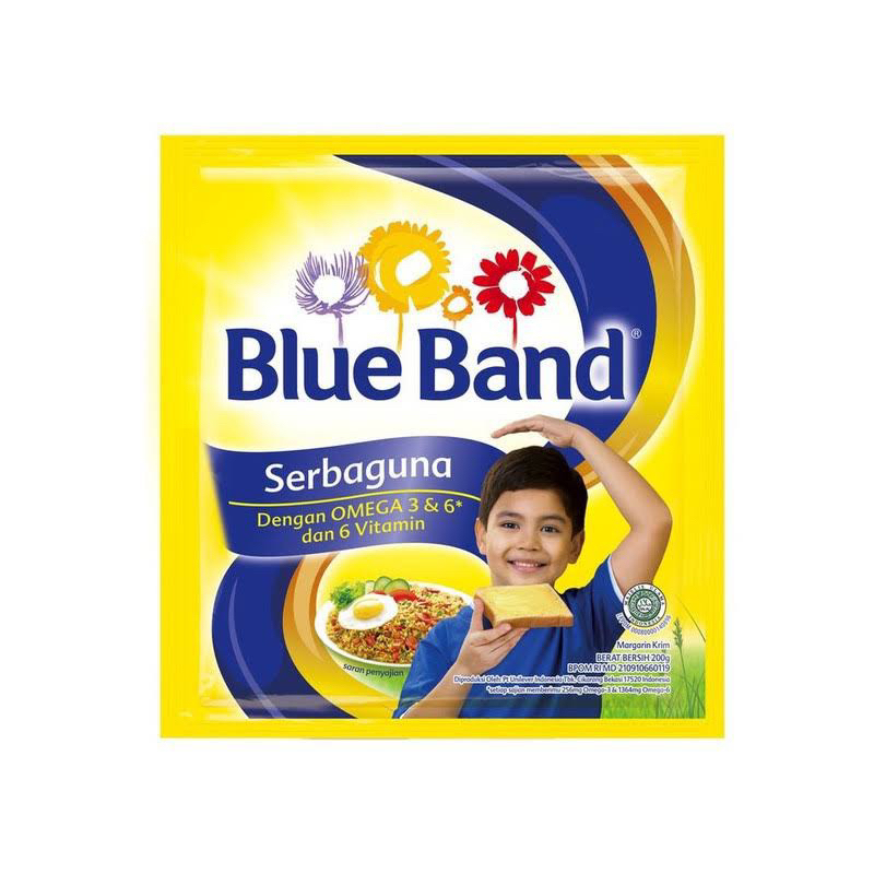 

Blue band margarin serbaguna sachet 200 gr