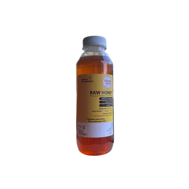

MADU ASWAJA Madu Asli Murni Raw Honey Nektar Randu 650gram
