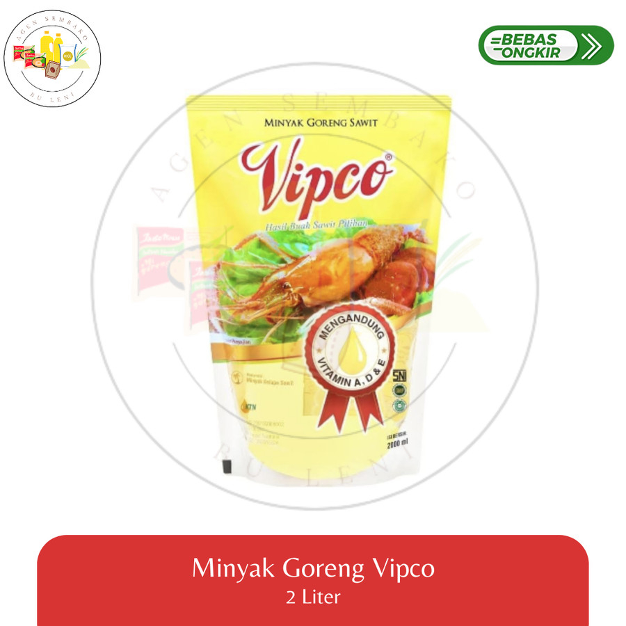 

Minyak Goreng Vipco Kemasan 2 Liter dan 1 Liter