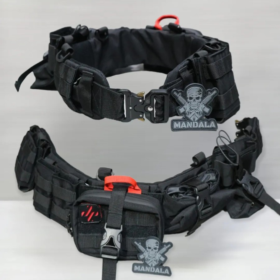 Kopel Tactical WarBelt kopel komplit model jatah Brimob tactical kopel HITAM