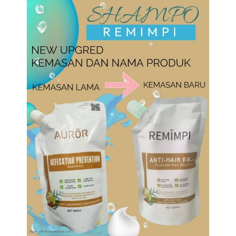 SHAMPOO REMIMPI ANTI HAIR FALL 1 PCS