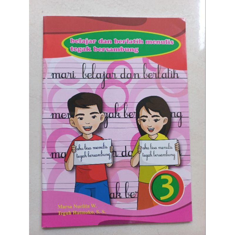 Buku tulisan Indah / tegak bersambung