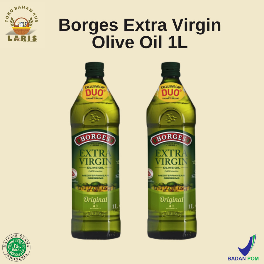 

Borges Olive Oil Extra Virgin (Tersedia 3 Ukuran Kemasan)