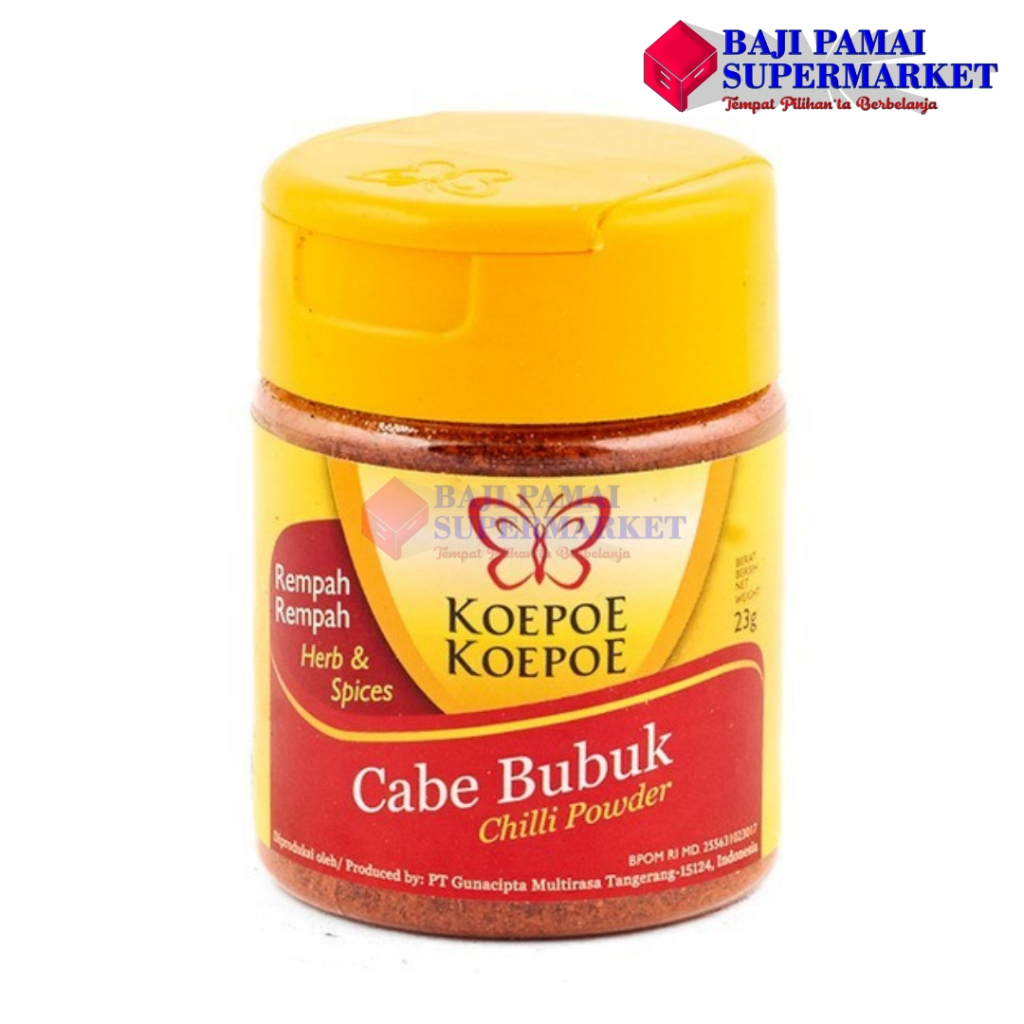 

Koepoe Koepoe cabe bubuk 23gr