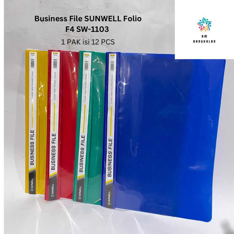 

Bisnis File / Business File SUNWELL Folio F4 SW-1103 4 warna