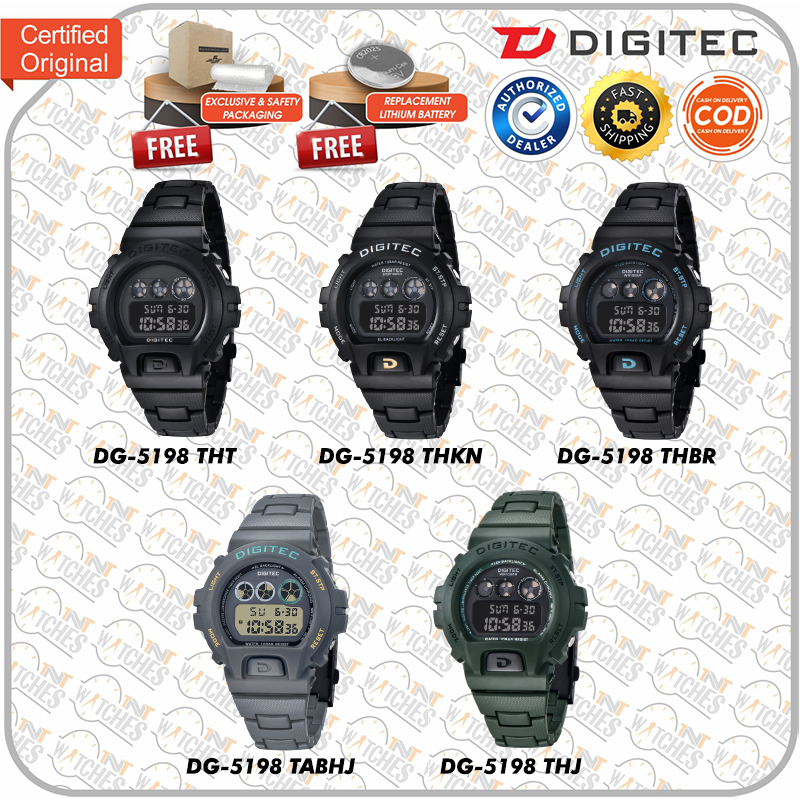 Jam Tangan DIGITEC DG-5198R / DG 5198 R / DG5198R DA Watch ORIGINAL