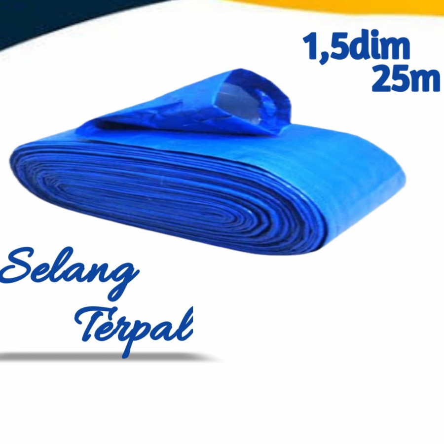 SELANG TERPAL PLASTIK 1,5DIM/1,5INCI / SELANG DRIP IRIGASI