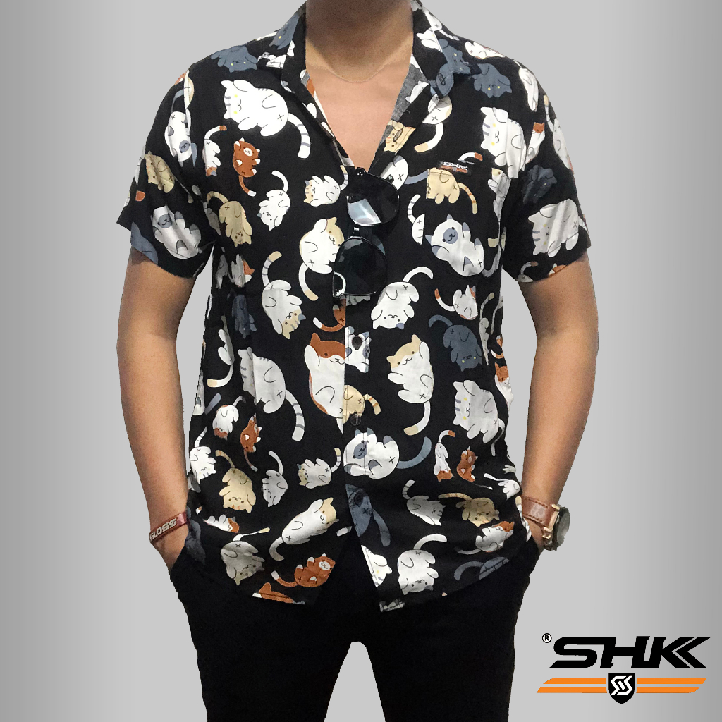 SHK Kemeja Santai pria Amarillo CAT