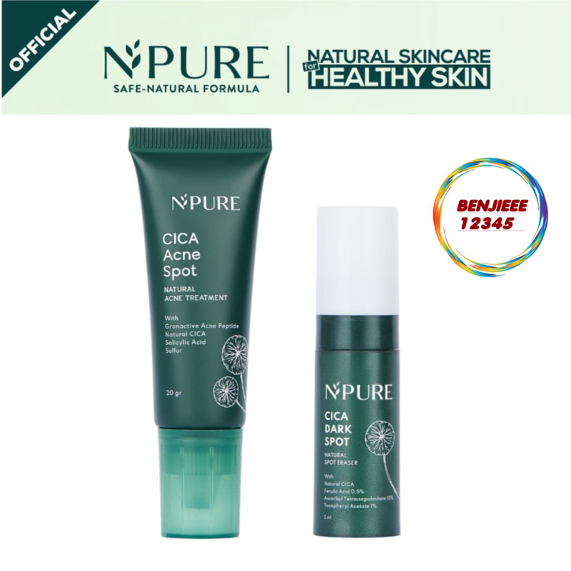 NPURE Spot Treatment acne spot dark spot N’pure npure n pure