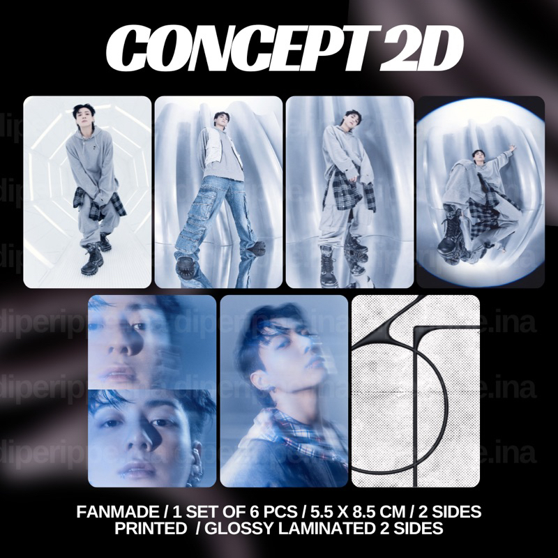 BTS PHOTOCARD - JUNGKOOK 3D CONCEPT PHOTO