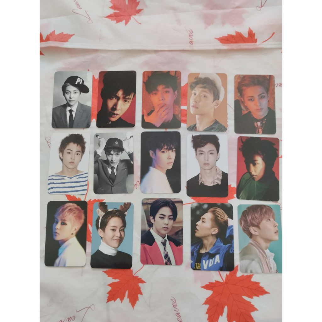 EXO Photocard Lay/Xiumin Offcial