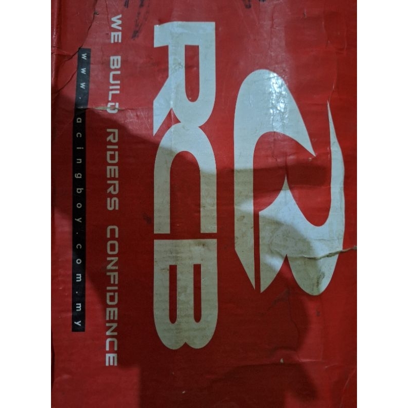 RCB shock belakang second
