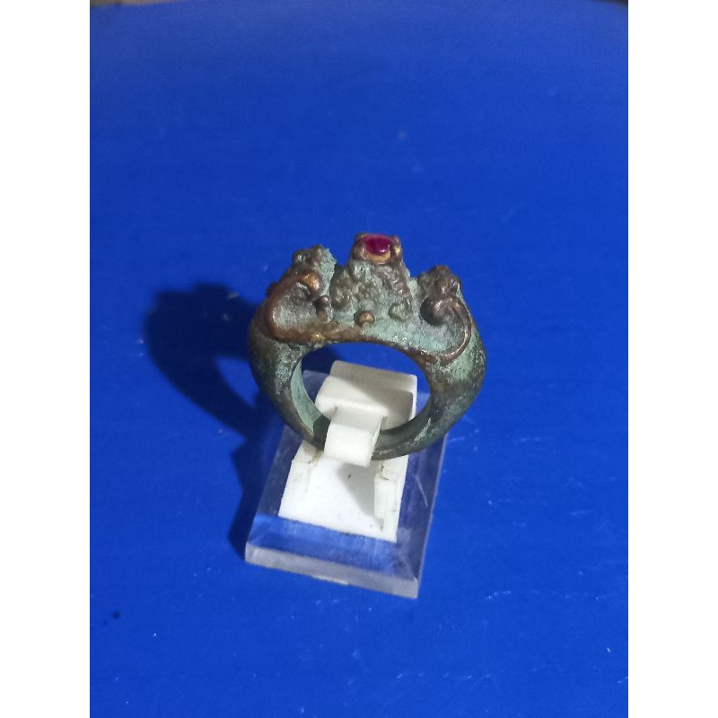 Cincin Mahkota Majapahit Kuno Barang Antik