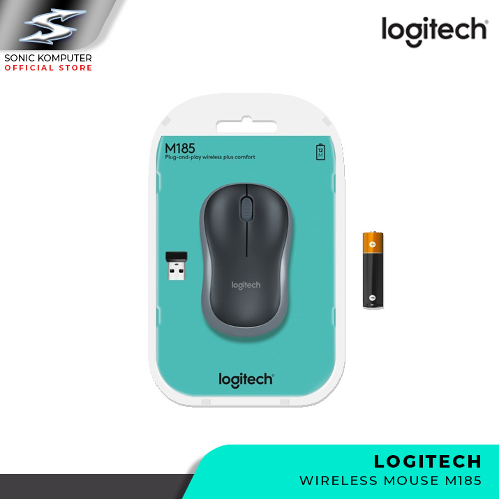 Mouse Wireless Logitech M185 / M 185