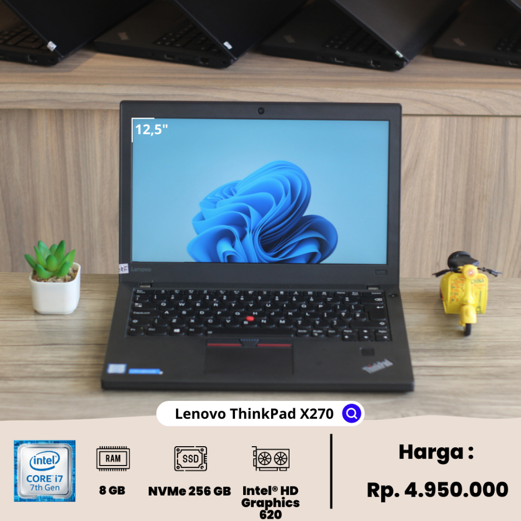 Laptop Thinkpad X270 Original
