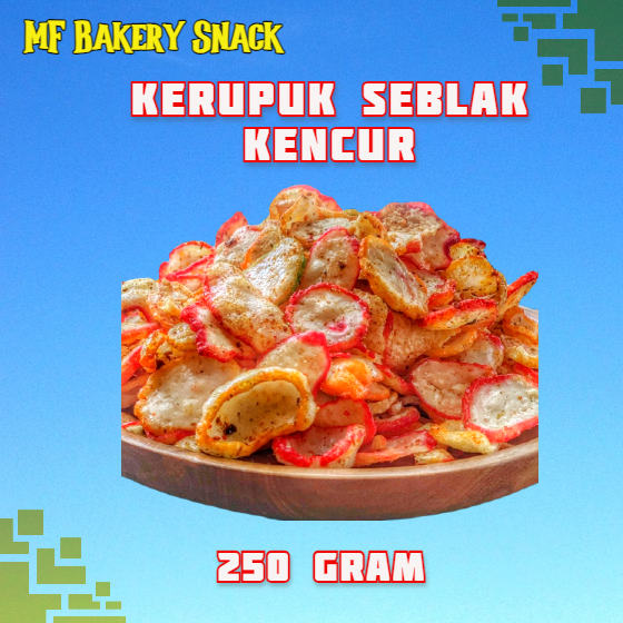 

Kerupuk Seblak Kencur Pedas Gurih 250 gram