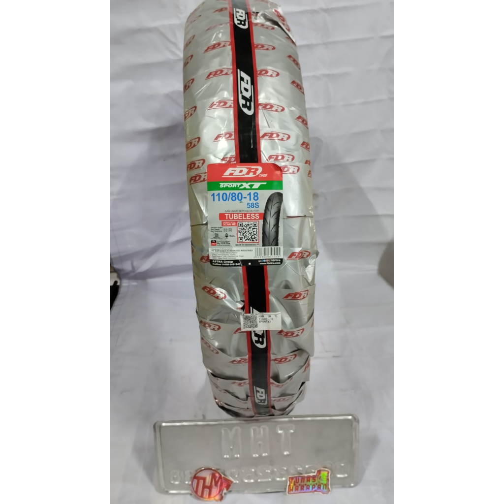 BAN LUAR FDR SPORT XT TUBELESS RING 18