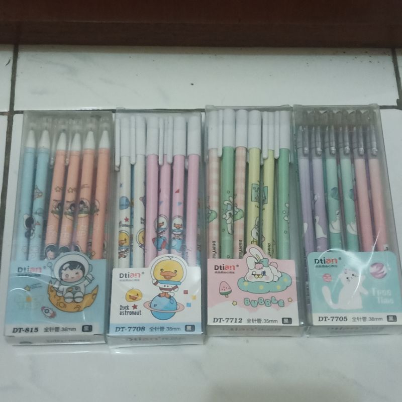 

SALE!!! Pulpen karakter pulpen gel pulpen hapus pulpen mekanik murah NO BOX