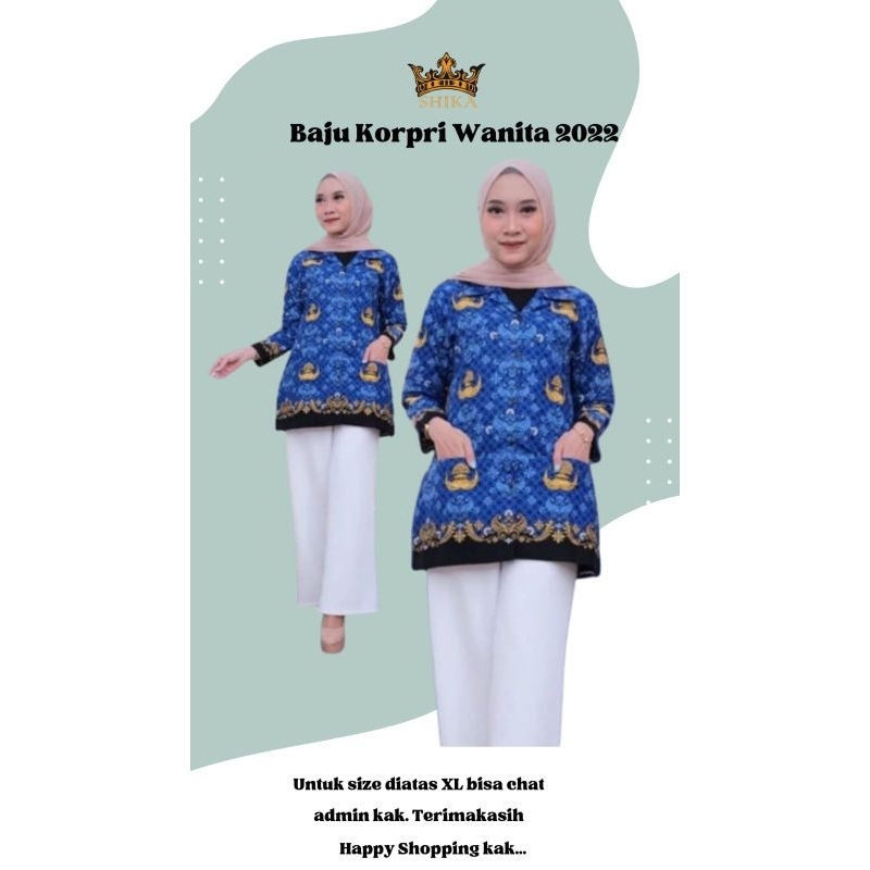 Batik korpri terbaru 2022 lapis furing