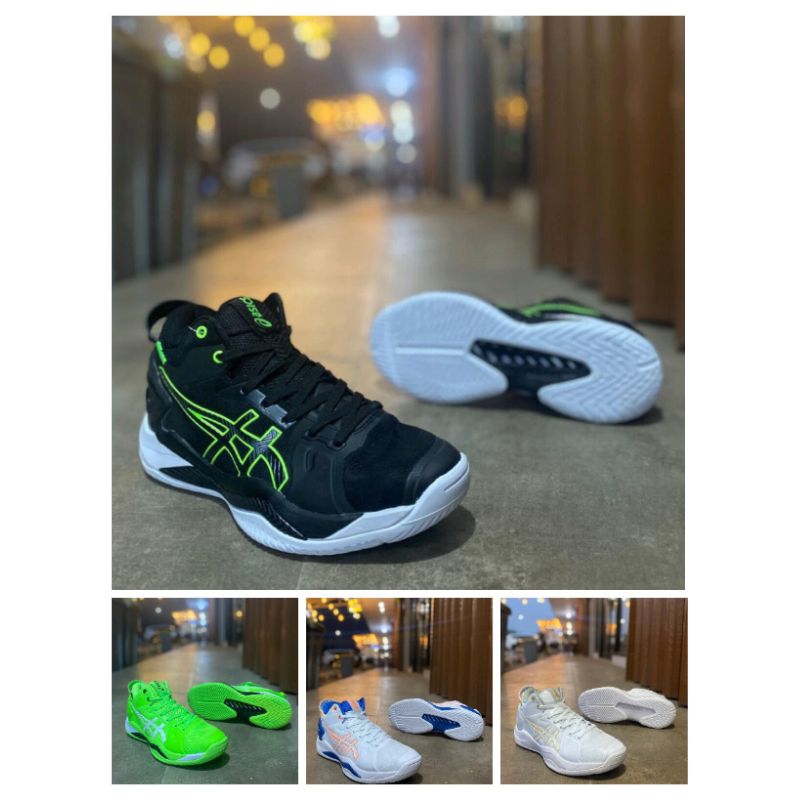 SEPATU VOLI PRIA ASIC BRUST SUPER COD