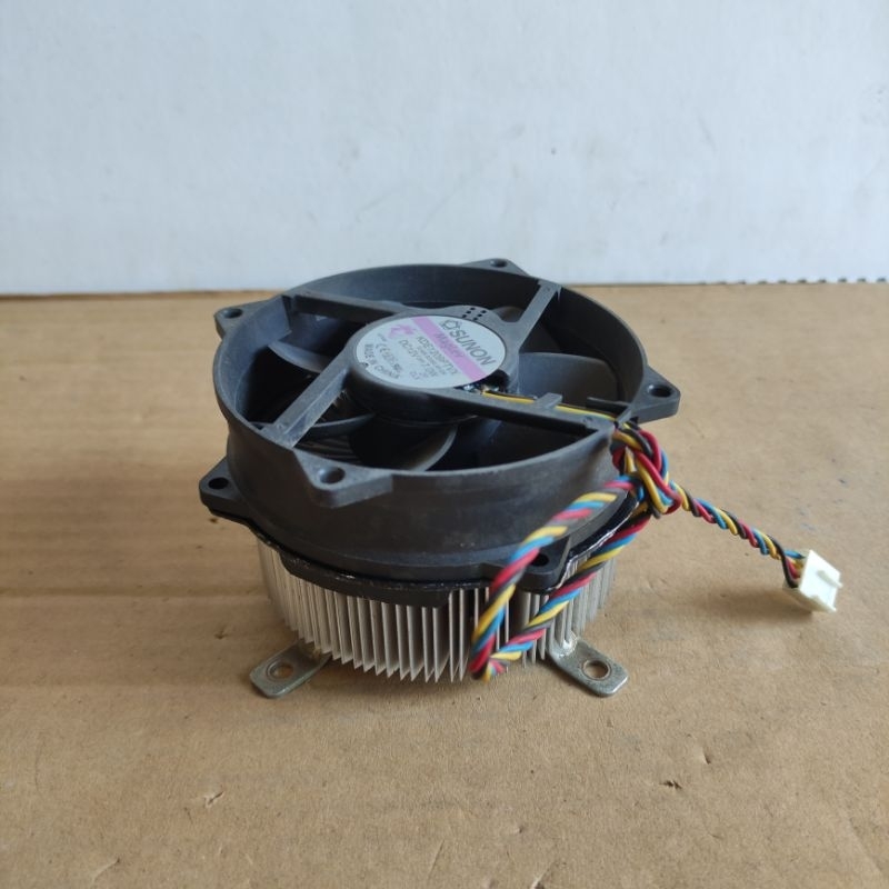 FAN DC 12V FAN HEATSINK BULAT 9CM FAN HEATSINK PENDINGIN ELEKTRONIK