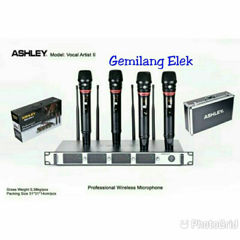 Mic Wireless ASHLEY VOCAL ARTIS II