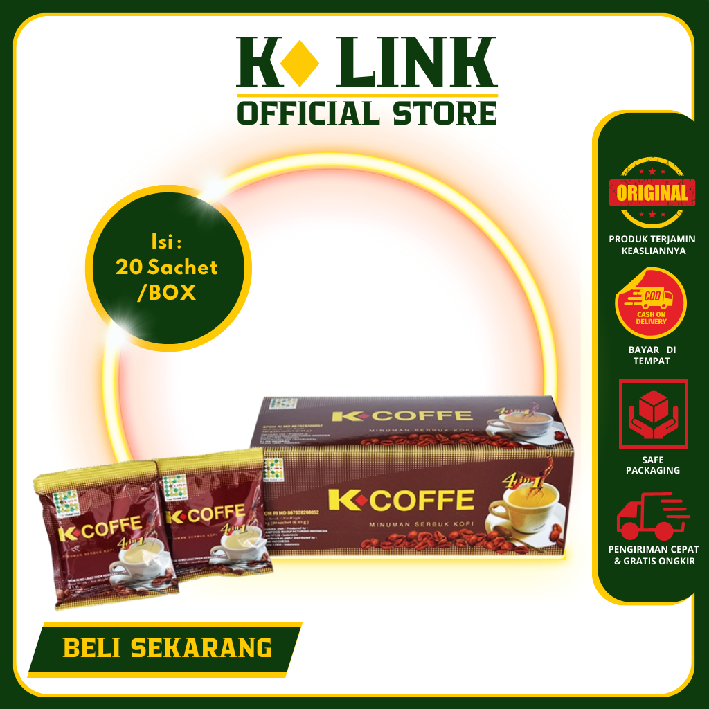 

COFFE 4 IN 1 KOPI GINGSENG ARABICA ORIGINAL