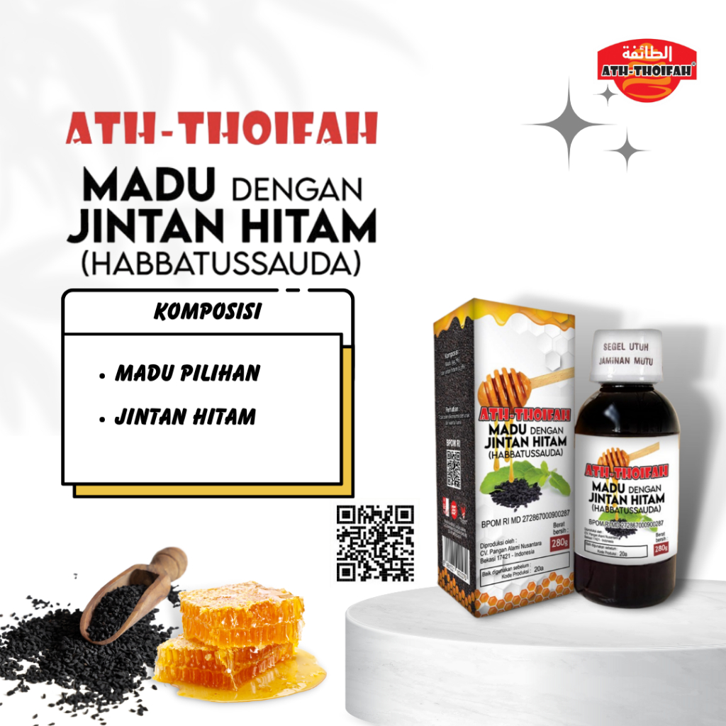 

Madu Habbatussauda Ath Thoifah
