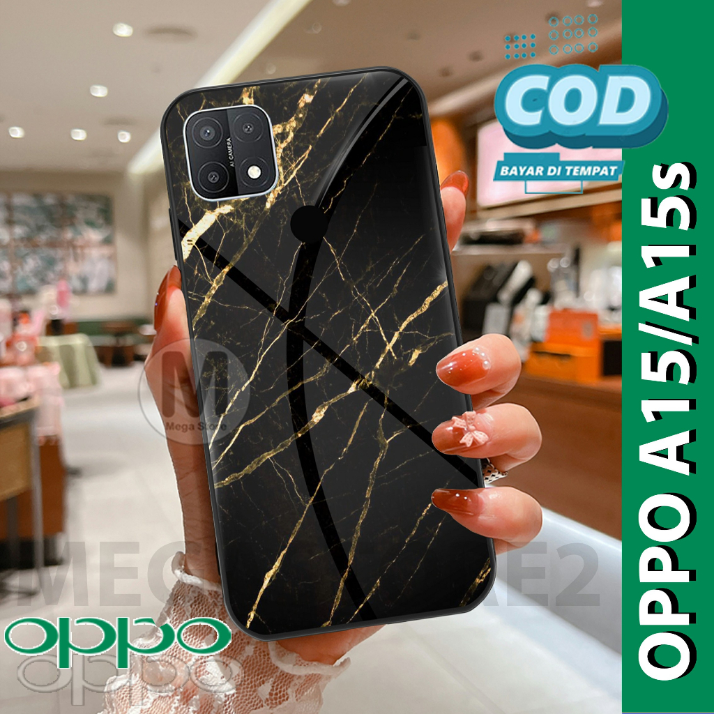 OPPO A15 [ MG-32] Softcase Kaca Oppo A15 Case Hp Oppo A15 Casing Hp Oppo A15 Softcase Oppo A15