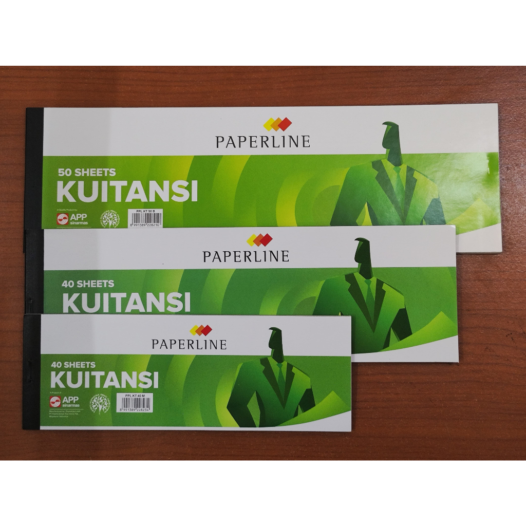 

Paperline Kuitansi 40M,40T,dan 50B