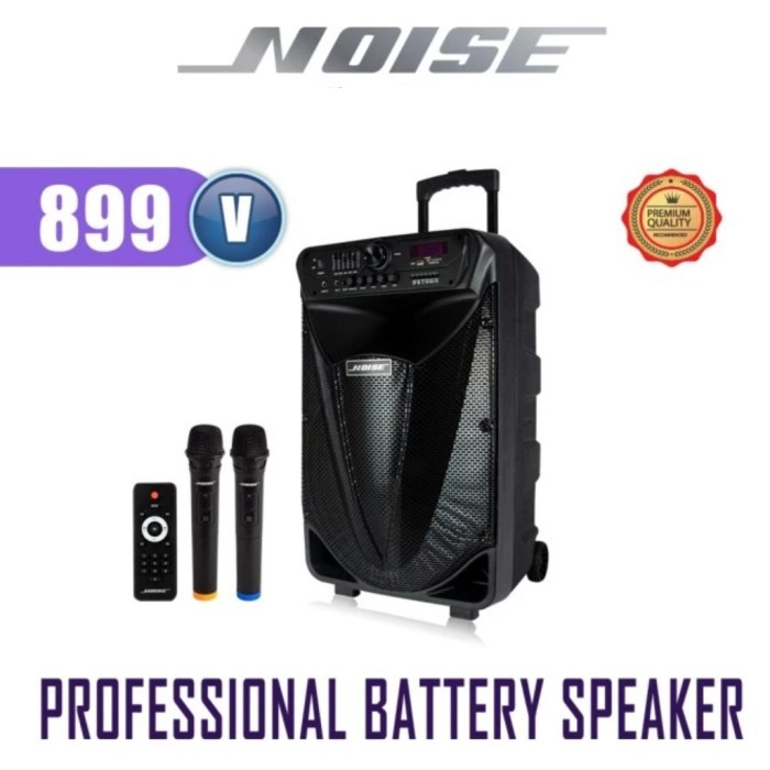 Speaker Portable Wireless Noise 899 V Original 15 inch Bluetooth
