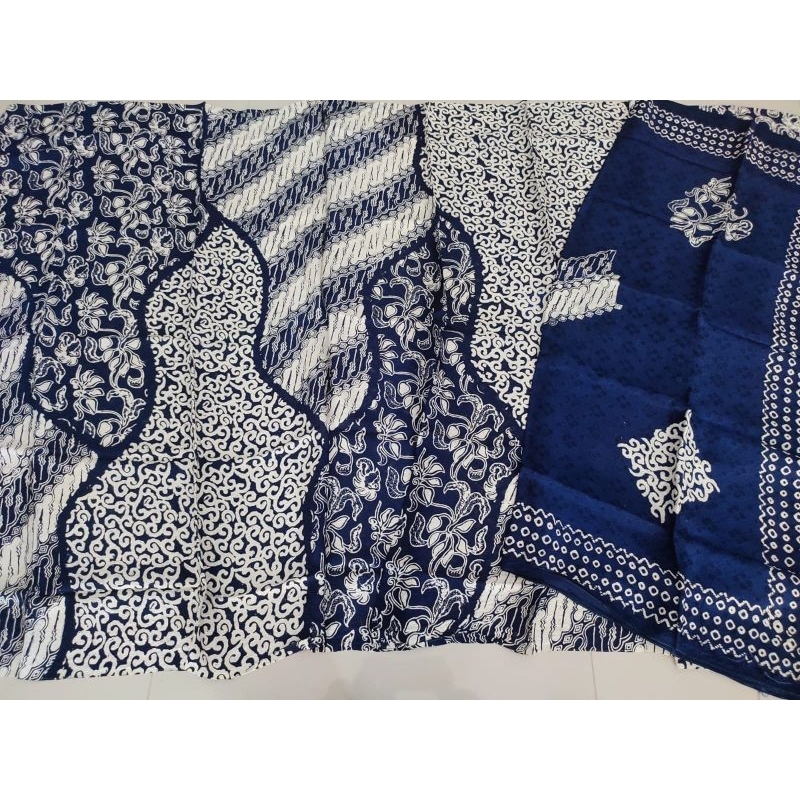 WIKE BATIK | KAIN SET PULAUAN CEPLOK VISCOSE | BATIK TRUSMI