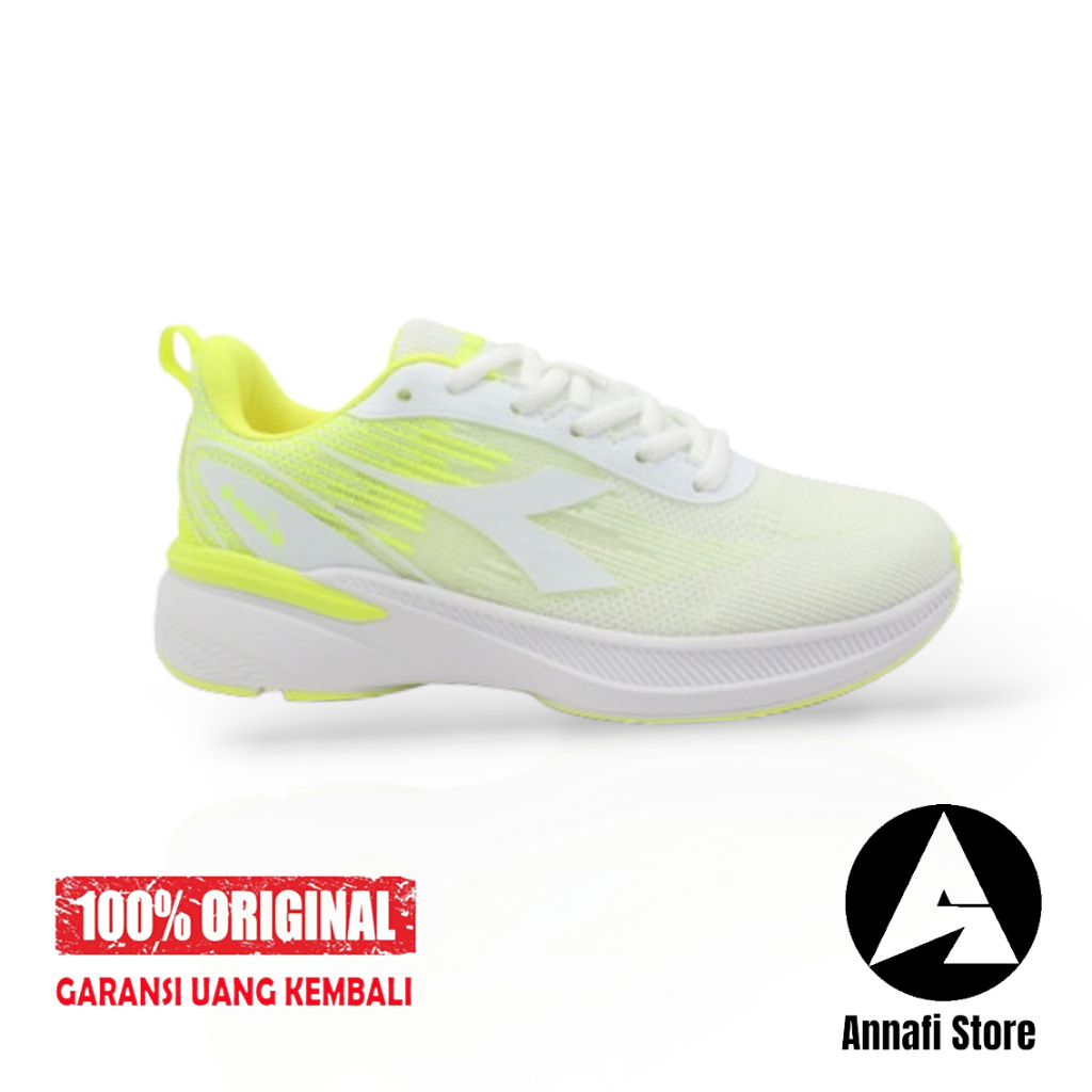 sepatu lari DIADORA GEMINI DIAFI230101H - BEIGE / LIME