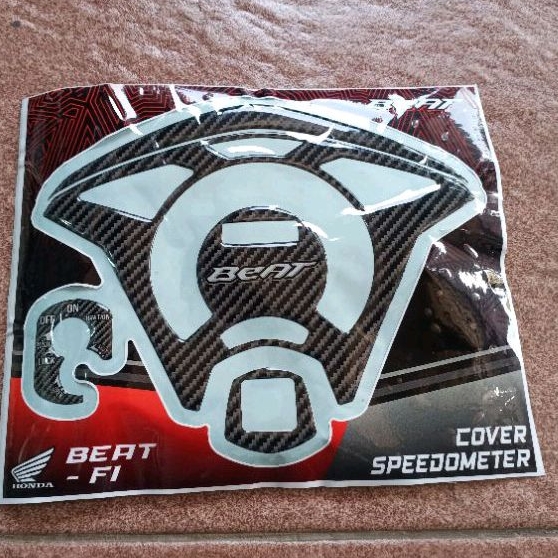 EMBLEM TIMBUL SPIDOMETER BEAT FI 2013 2015 / EMBLEM COVER SPIDOMETER BEAT FI 2013 2015