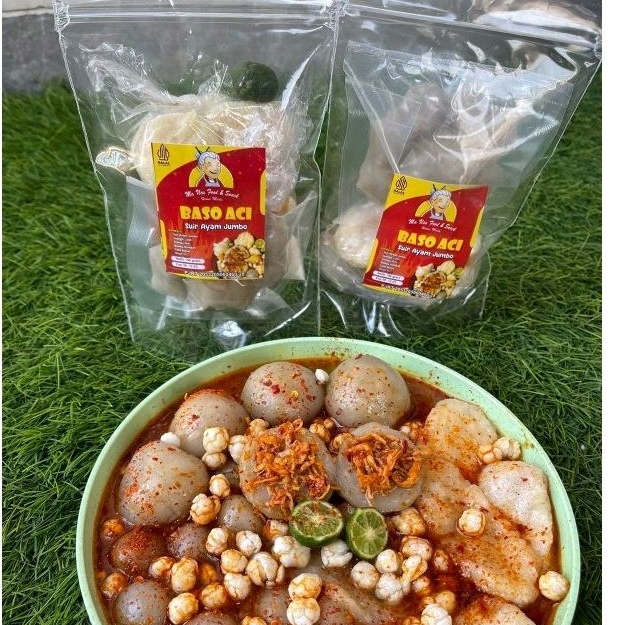 

Baso Aci Ayam Suir Mercon Jumbo super pedas / Baso aci Khas Ma ucu