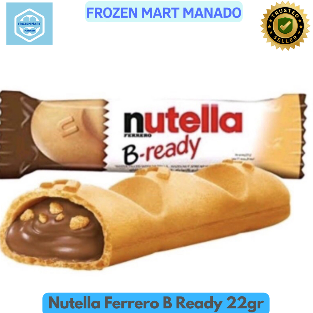 

Nutella Ferrero B Ready 22gr - Frozen Mart Manado (Frozen Food Manado)